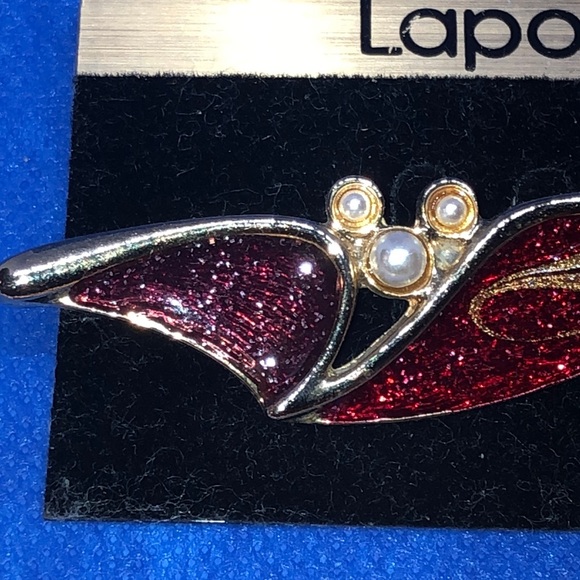 💜🧡❤️ Lapor Brooch - Picture 6 of 7